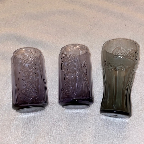 Set of 3 - Coca Cola glasses